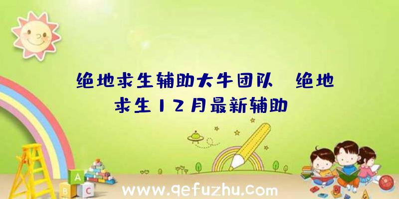 「绝地求生辅助大牛团队」|绝地求生12月最新辅助